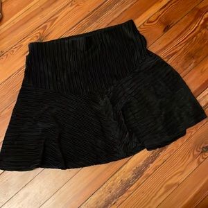 NWT free people velvet skirt
